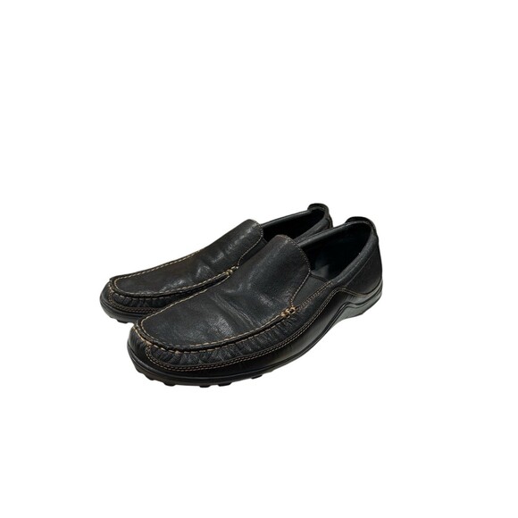 Cole Hann Shoes Mens 11 M Tucker Casual Slip On Venetian Loafer C03557 Black main image 10